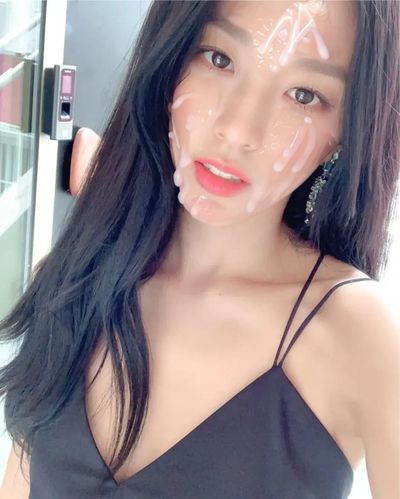 Seolhyun - cum on face