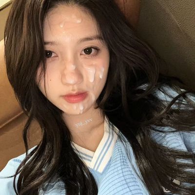 Gaeul - cum on face