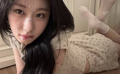 Chaeryeong - cum on face