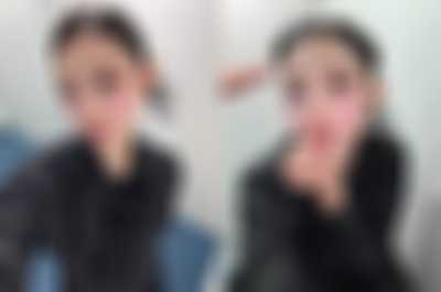 Haerin - cum on face