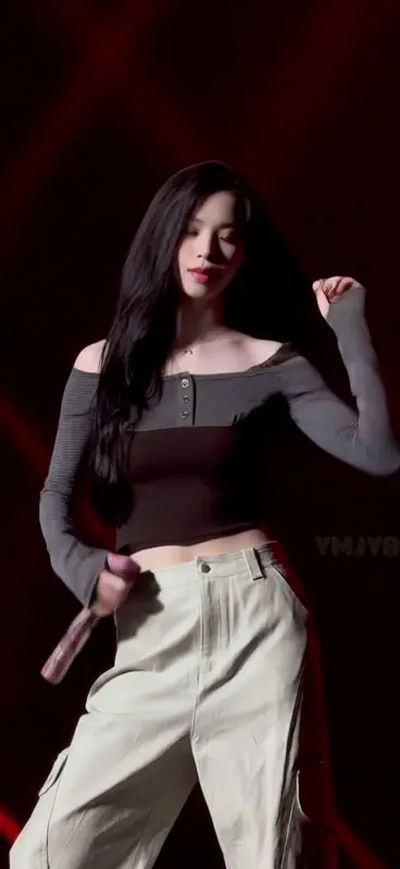 Karina - shows boobs