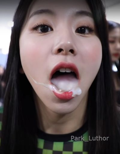 korean fake facial cum 