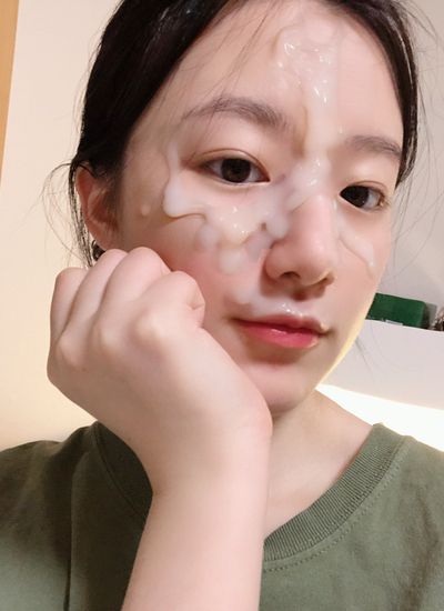 Shuhua - cum on face