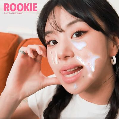 korean fake facial cum 